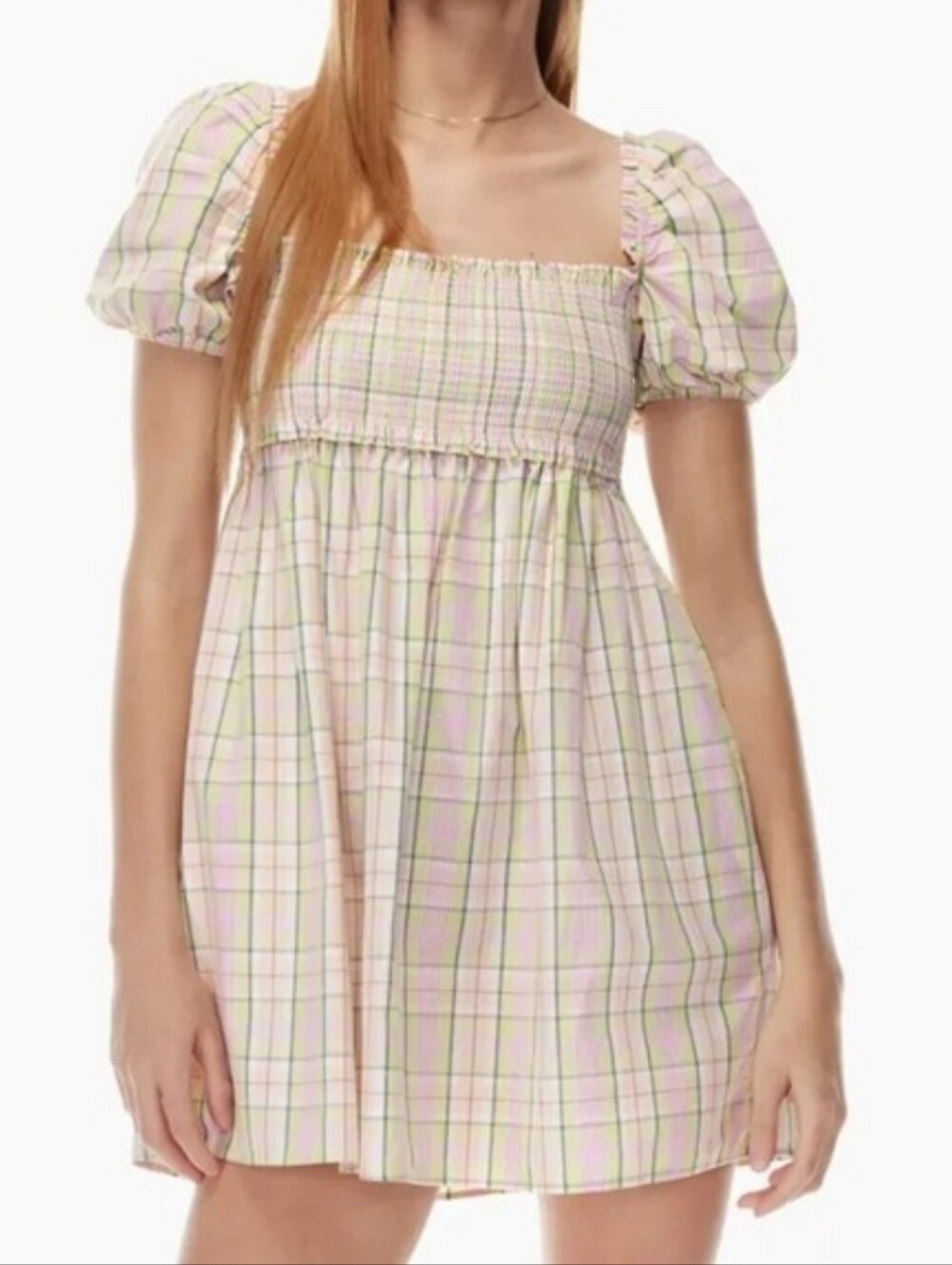 Sun-Deh Hadley Smocked Dress Size M